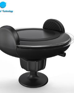 【UNT-WPC09】New fashion Wireless Car Mount Charger with cooling window 