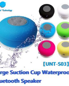 【UNT-S03】Suction cup bluetooth speaker