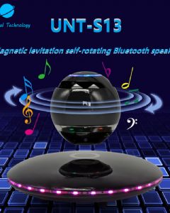 【UNT-S13】Magnetic Levitation Self-rotating Bluetooth Speaker