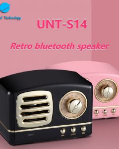 【UNT-S14】Retro Bluetooth Speaker