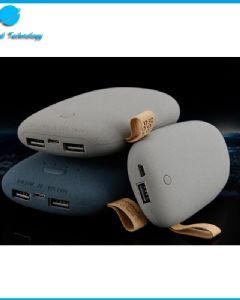 【UNT-P08】Exquisite pebble power bank