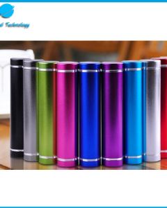 【UNT-P09】800-2600 Mah cylindrical metal mobile power Bank
