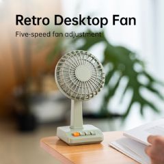 New Retro Desktop Desktop Small Electric Fan